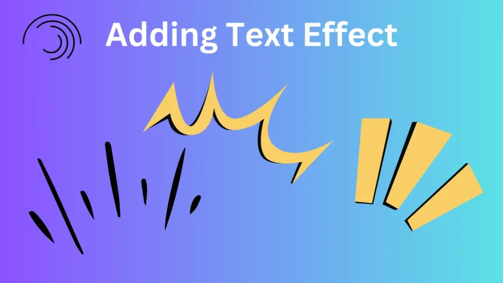 Adding text effects