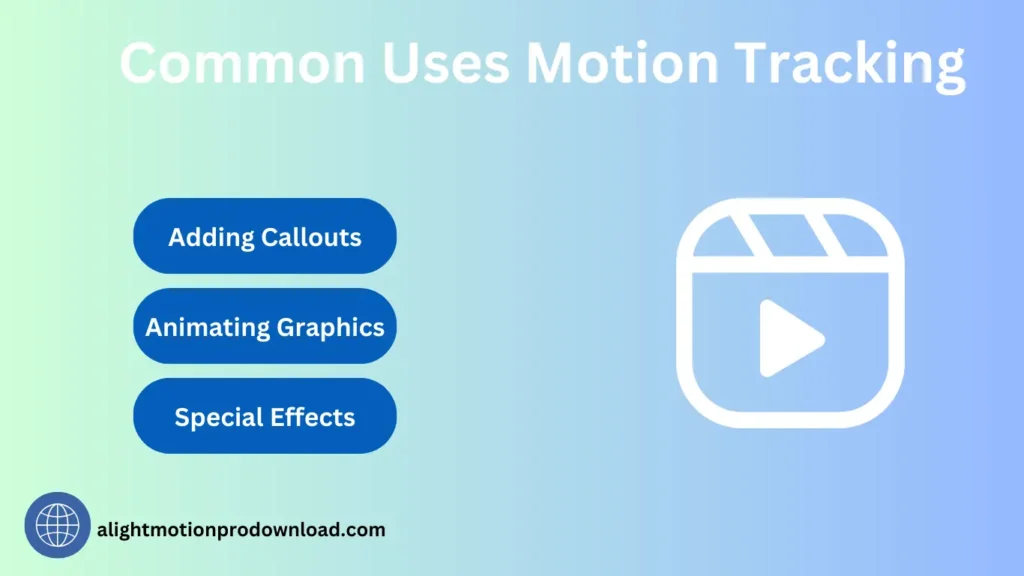 Common uses of Motion tracking